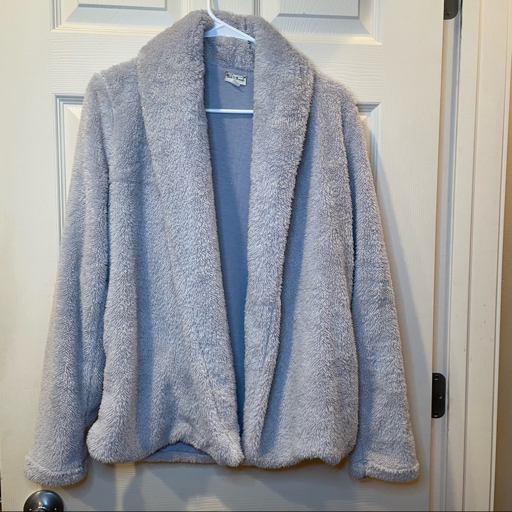 Hem and Thread Sherpa Jacket